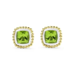 Online LAGOS Two-Tone Peridot Stud Earrings