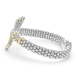 Clearance LAGOS Two-Tone Snake Rope Bracelet