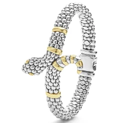 Clearance LAGOS Two-Tone Snake Rope Bracelet