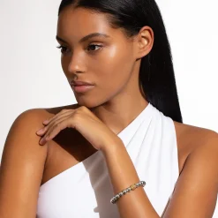 Flash Sale LAGOS Two-Tone Stretch Bead Bracelet