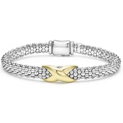 Best LAGOS Two-Tone X Caviar Bracelet | 6Mm