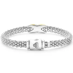 Best LAGOS Two-Tone X Caviar Bracelet | 6Mm