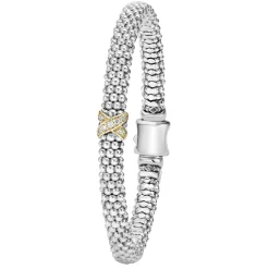 Store LAGOS Two-Tone X Diamond Gift Set