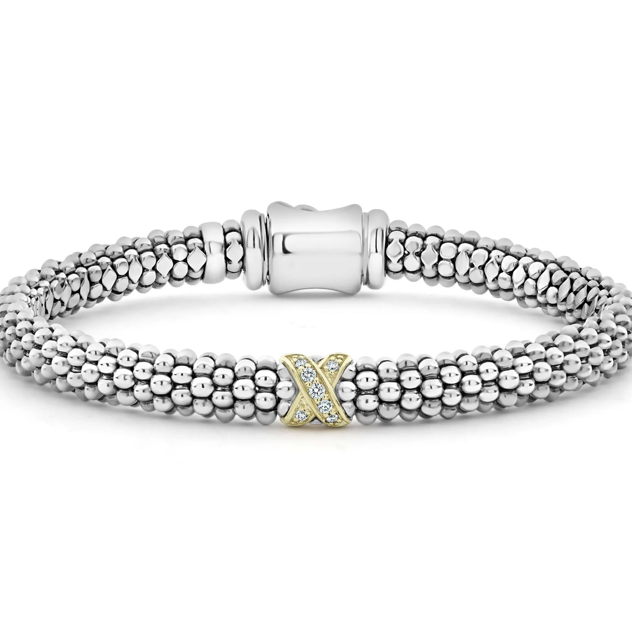 Fashion LAGOS Two-Tone X Diamond Gift Set