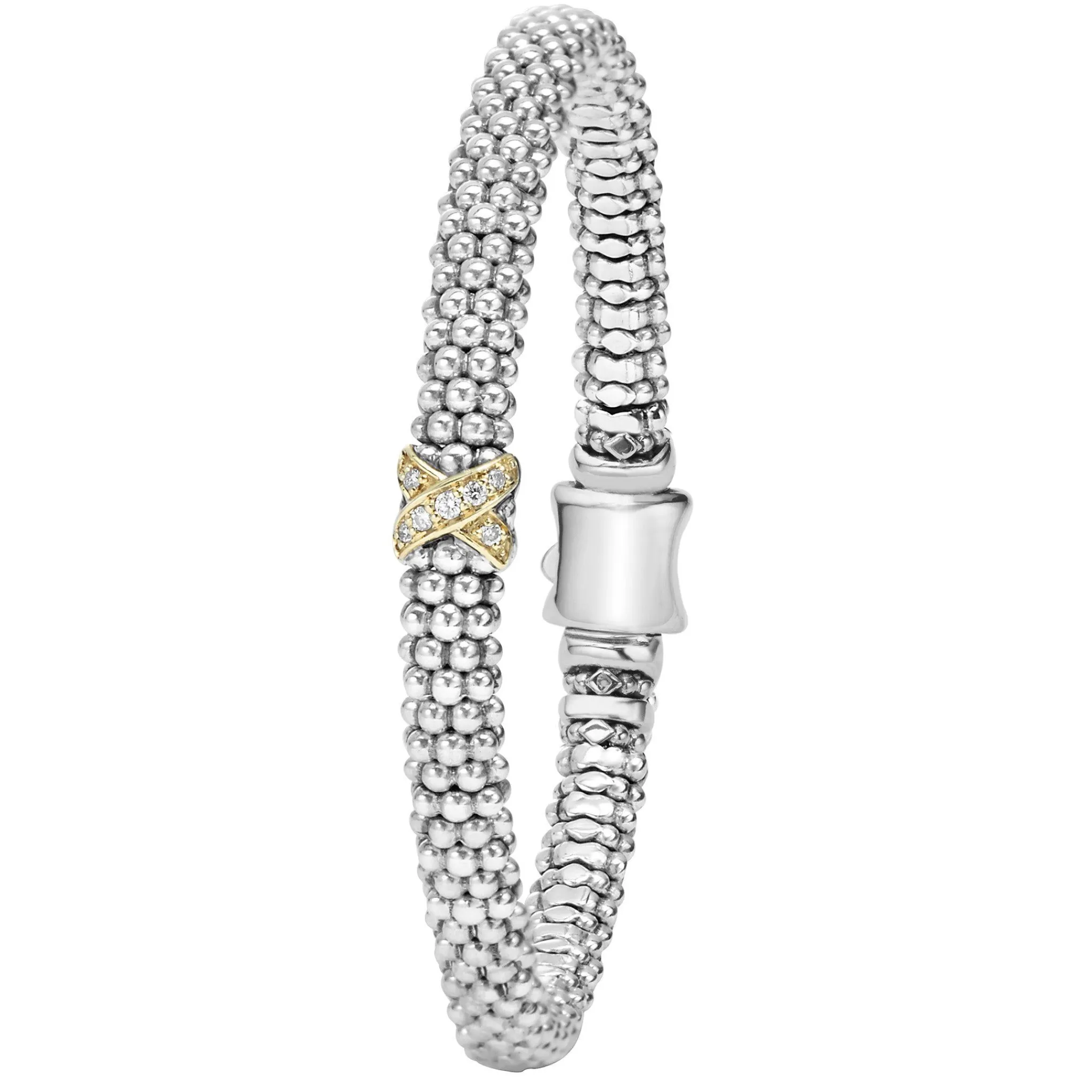 Store LAGOS Two-Tone X Diamond Gift Set