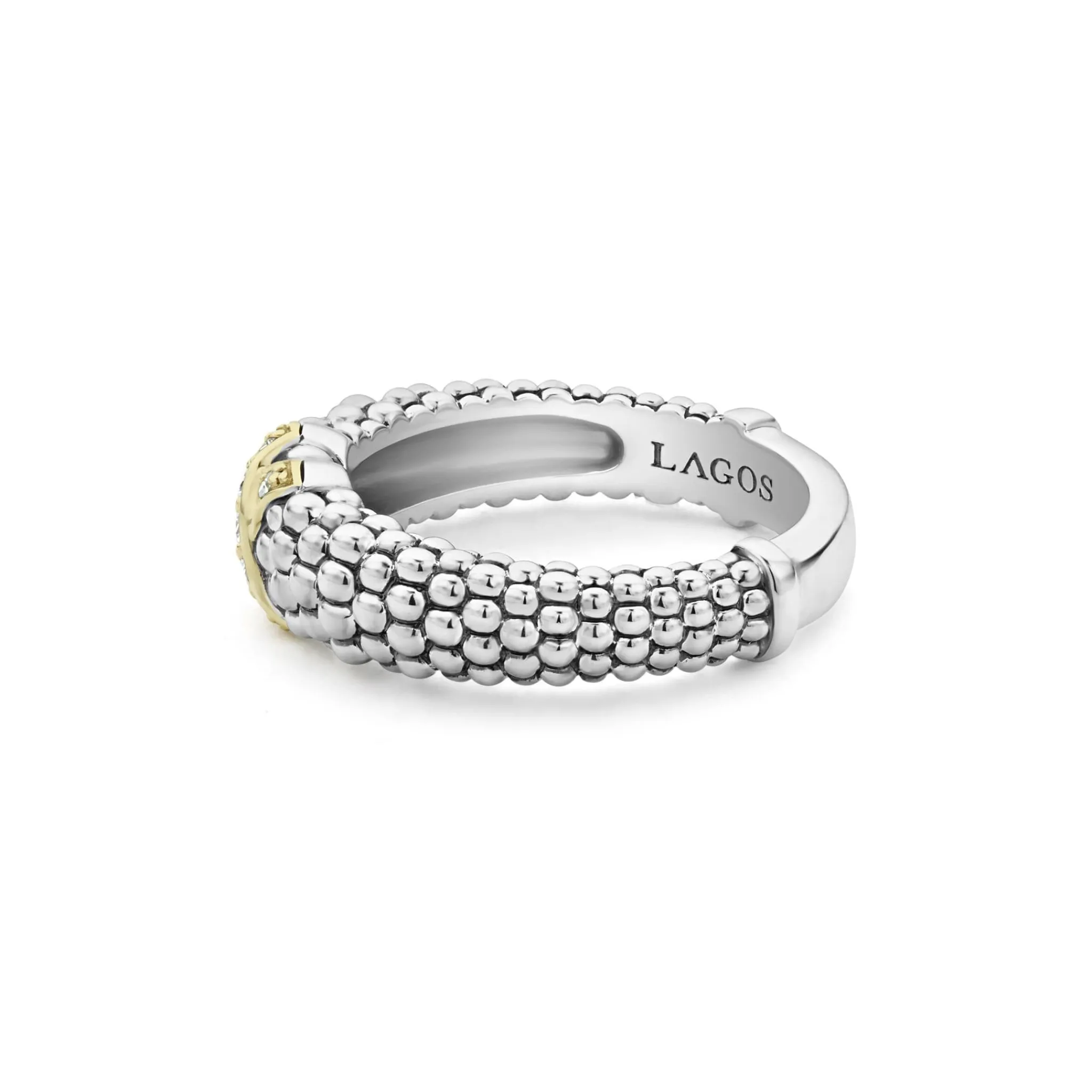 Store LAGOS Two-Tone X Diamond Gift Set