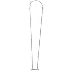 Fashion LAGOS Two-Tone X Diamond Necklace