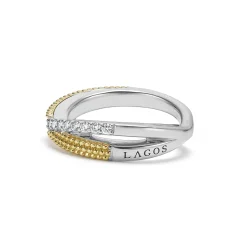 Discount LAGOS Two-Tone X Diamond Ring