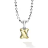 Cheap LAGOS Two-Tone X Pendant Necklace