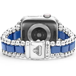 Clearance LAGOS Ultramarine Ceramic And Stainless Steel Watch Bracelet-38-45Mm