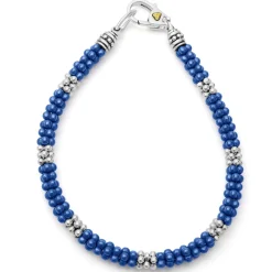 Hot LAGOS Ultramarine Ceramic Caviar Bracelet Gift Set