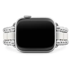 Cheap LAGOS White Ceramic And Stainless Steel Watch Bracelet-38-45Mm