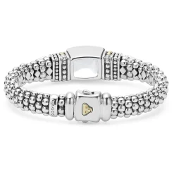 Best Sale LAGOS White Topaz Caviar Bracelet | 9Mm