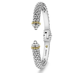 Best Sale LAGOS White Topaz Cuff Bracelet | 8Mm