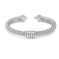 Best Sale LAGOS White Topaz Cuff Bracelet | 8Mm