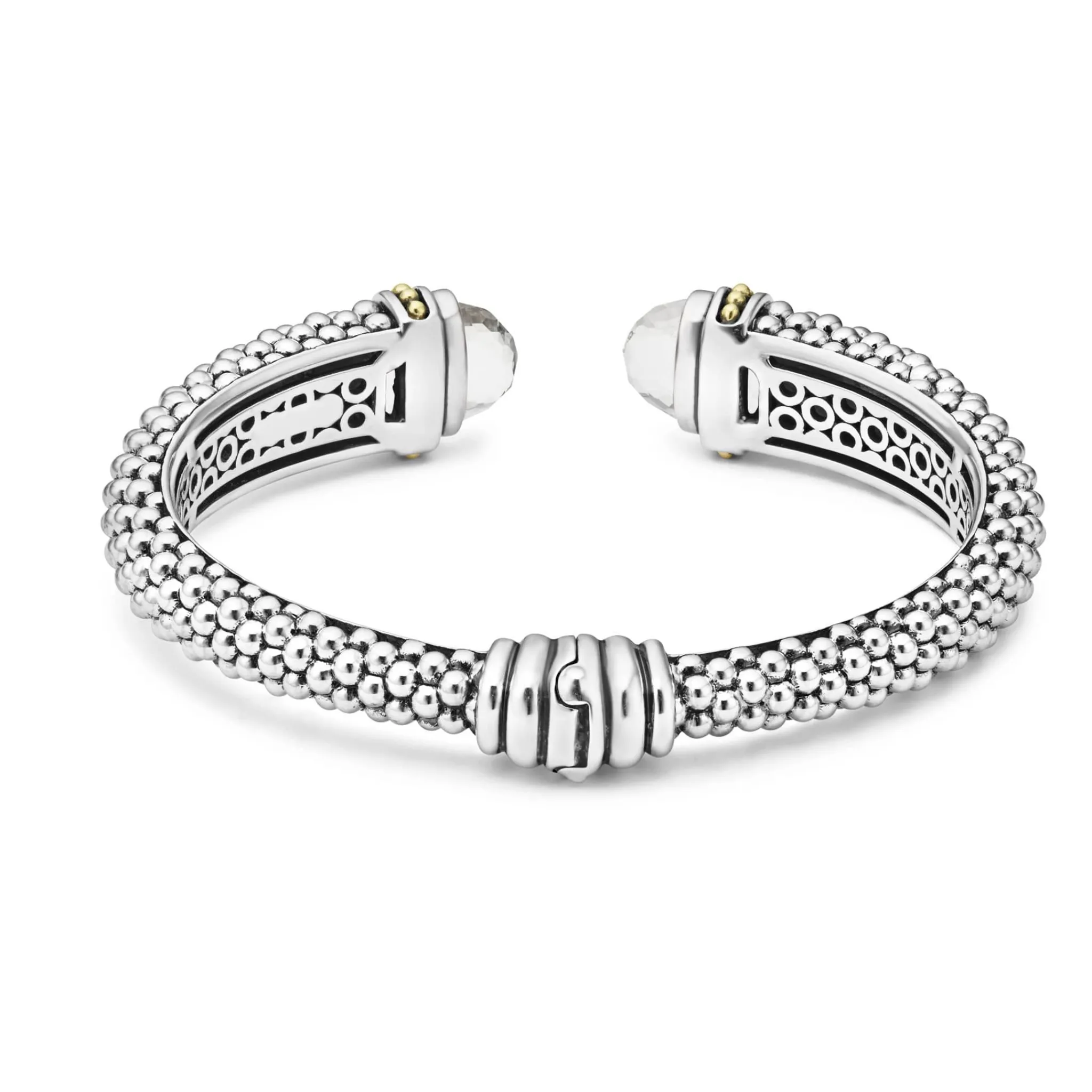 Online LAGOS White Topaz Cuff Bracelet | 12Mm