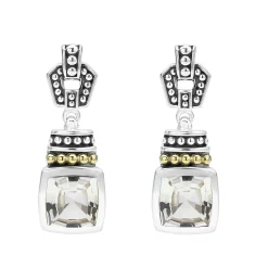 Cheap LAGOS White Topaz Drop Earrings