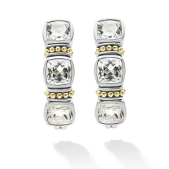Outlet LAGOS White Topaz Hoop Earrings
