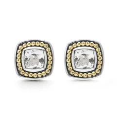 Best Sale LAGOS White Topaz Stud Earrings