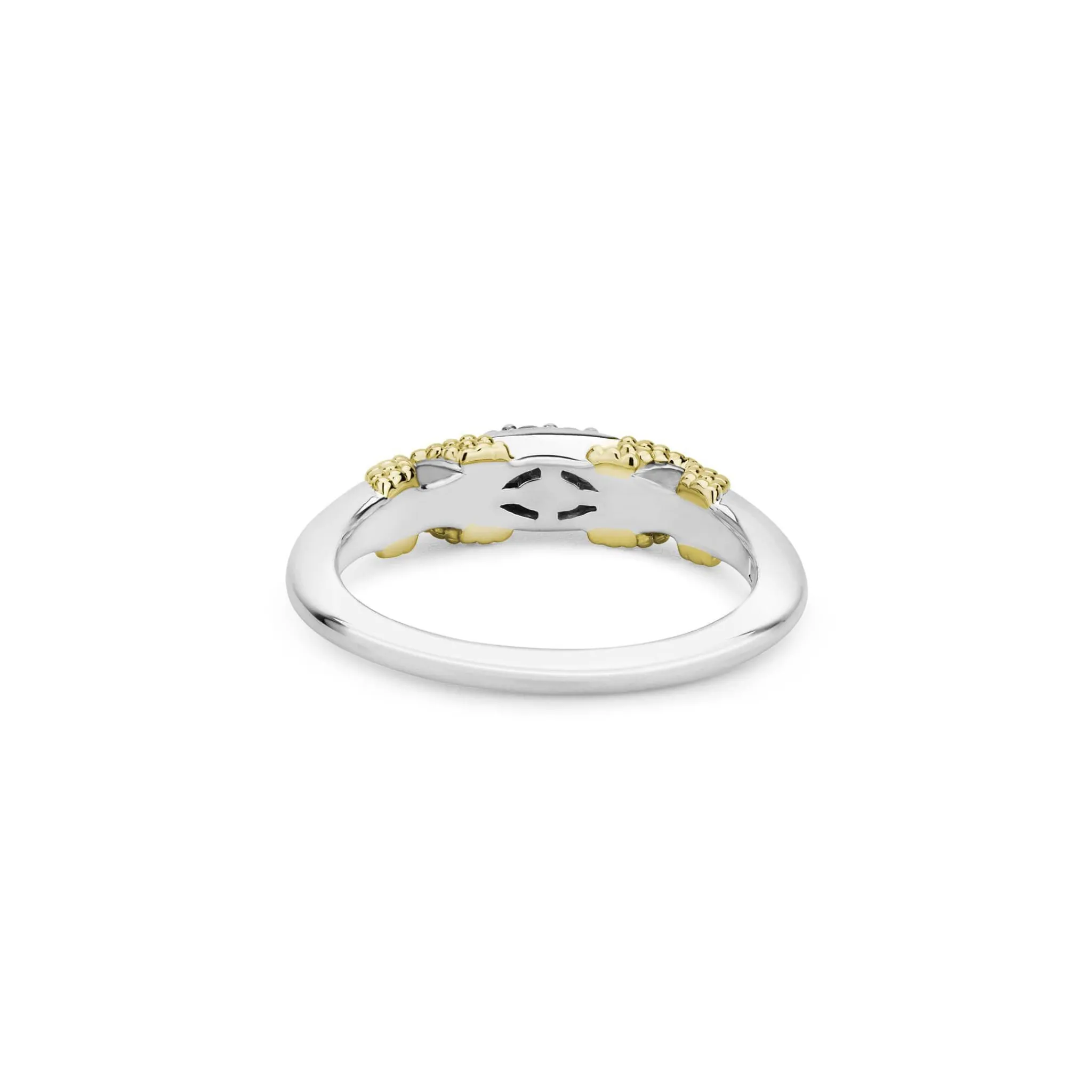 Sale LAGOS X Diamond Caviar Stacking Ring