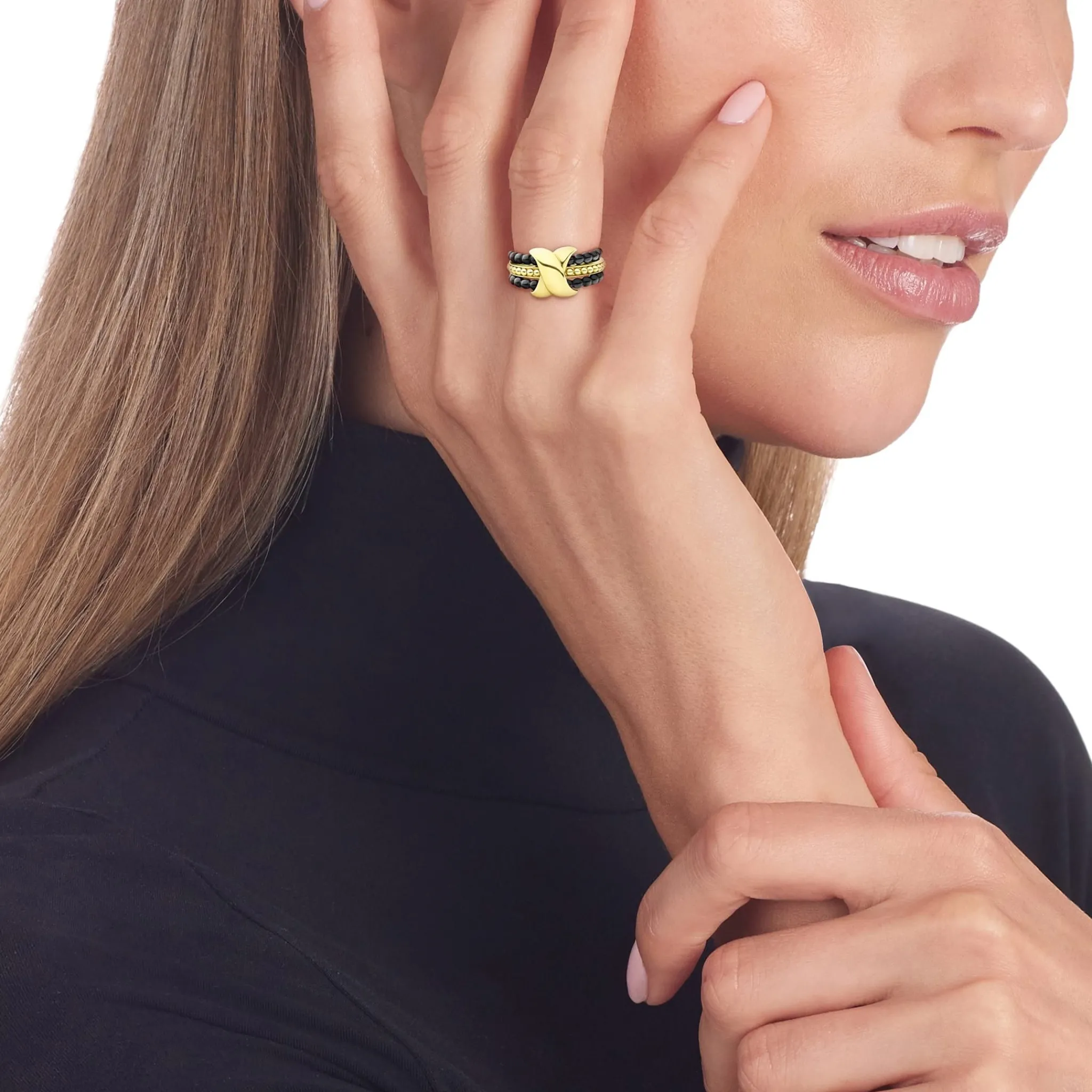 Store LAGOS X Stacking Ring Set