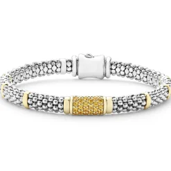 Cheap LAGOS Yellow Sapphire Caviar Bracelet | 6Mm