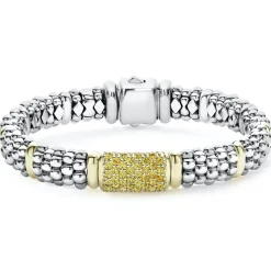 Flash Sale LAGOS Yellow Sapphire Caviar Bracelet | 9Mm
