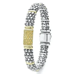 Flash Sale LAGOS Yellow Sapphire Caviar Bracelet | 9Mm